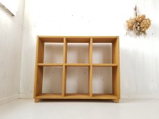 画像2: 無垢杉で造る　マスキャビネット　オープンタイプ h700 w884 d230【きつね色】セミオーダー品 (2)