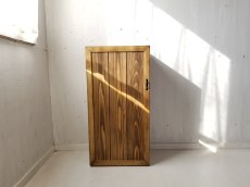 画像5: ナチュラルテイスト　キャビネット　扉付　収納棚 　木の扉左・右開きの２点セット　h885 ｗ450 ｄ300　【オスモウォルナット】　セミオーダー品 (5)