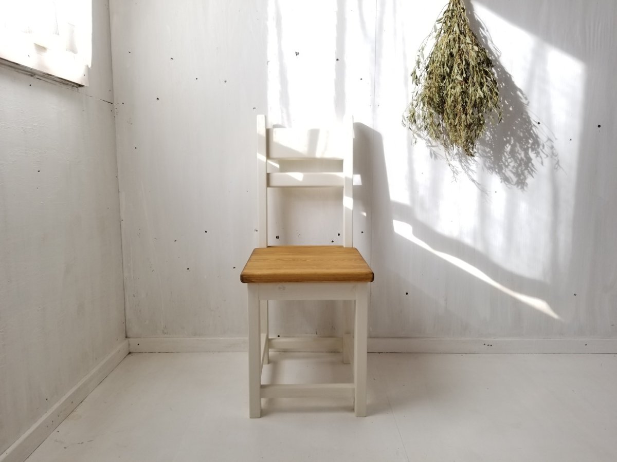 画像9: 無垢ヒノキで造る　デスク4点セット h720 w1000 d500　【オスモオーク×ミルキーホワイト】　セミオーダー品 (9)