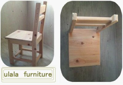 画像3: 無垢ヒノキで造る　チェア　椅子　イス　　