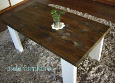 画像2: 無垢ヒノキで造る　ローテーブル・コーヒーテーブル 
