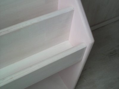 画像2: 大容量収納　かわいい絵本棚　【ピンク】　セミオーダー品